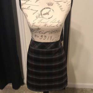 Plaid Skirt